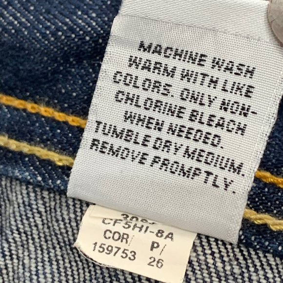 Old Navy Ultra Low‎ Rise Slim Boot Jeans 100% Cotton Size 6 Distressed Button - Picture 14 of 15